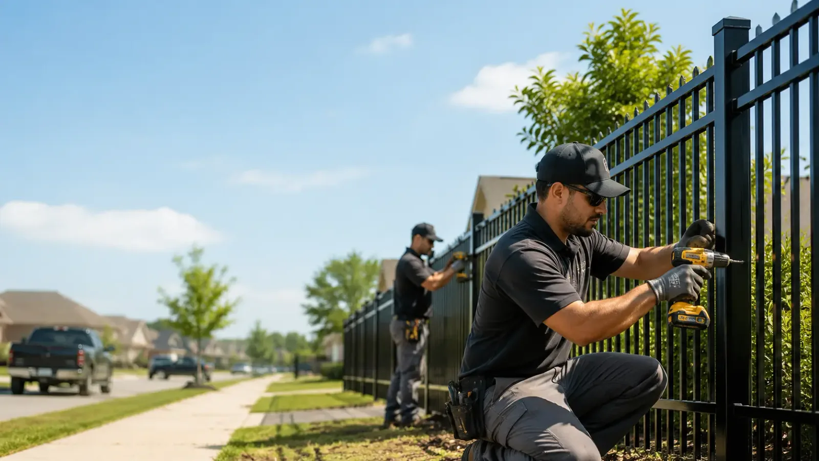 Metal Fence Installation in Scott, OH